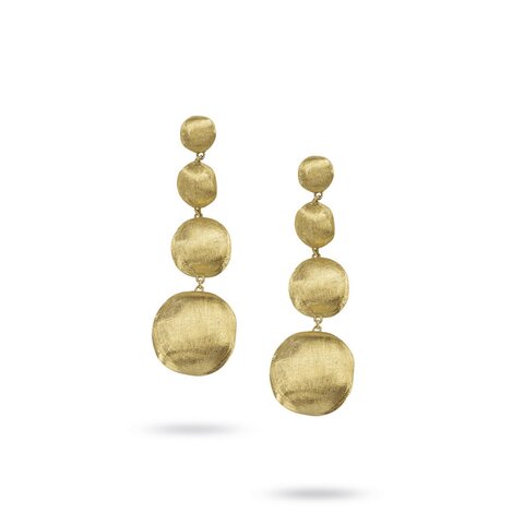 Marco Bicego oorringen in geel goud 18kt