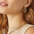 boucles d'oreilles Marco Bicego en or jaune 18 ct avec brillant de 0.05 carat - thumb