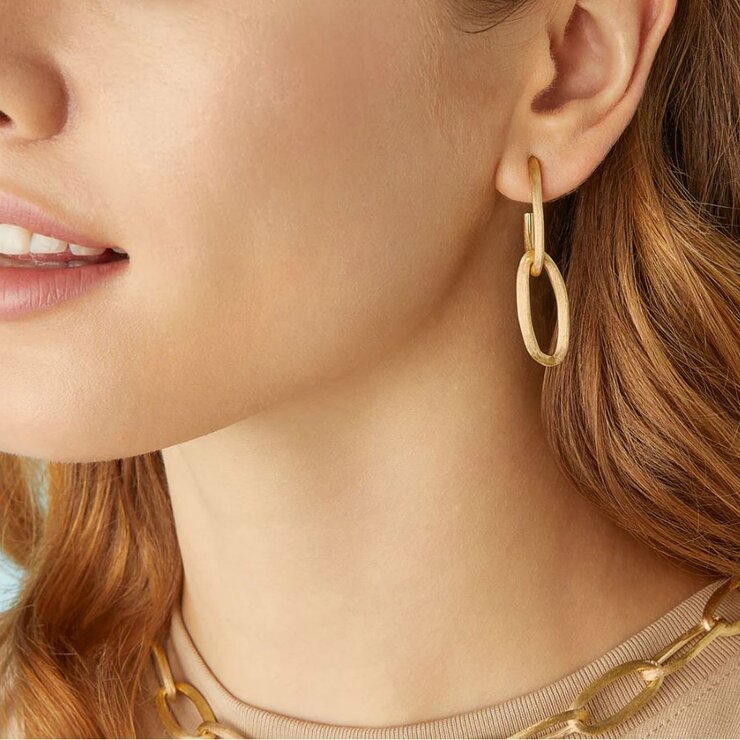 boucles d'oreilles Marco Bicego en or jaune 18 ct