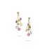 Marco Bicego oorringen in geel goud 18kt met edelstenen multicolor - thumb