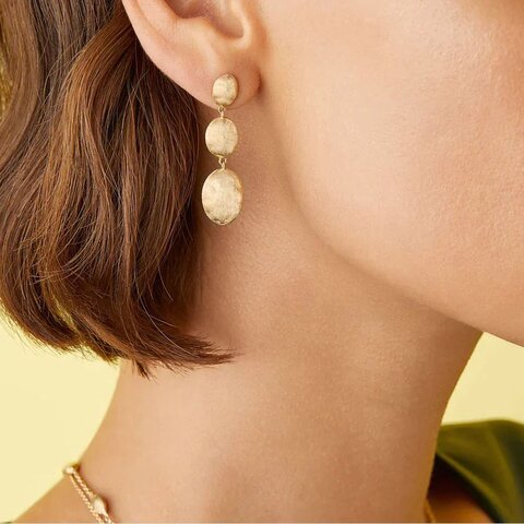boucles d'oreilles Marco Bicego en or jaune 18 ct