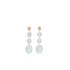 boucles d'oreilles Marco Bicego en or jaune 18 ct avec aquamarine - thumb