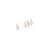boucles d'oreilles Messika en or rose 18 ct avec brillant de 0.20 carat - thumb