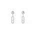 boucles d'oreilles Messika en or blanc 18 ct avec brillant de 0.40 carat - thumb