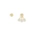 boucles d'oreilles Messika en or jaune 18 ct avec brillant de 0.5 carat - thumb