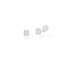 boucles d'oreilles Messika en or blanc 18 ct avec brillant de 0.45 carat - thumb