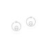 boucles d'oreilles Messika en or blanc 18 ct avec brillant de 0.5 carat - thumb