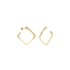 boucles d'oreilles dinh van en or jaune 18 ct - thumb