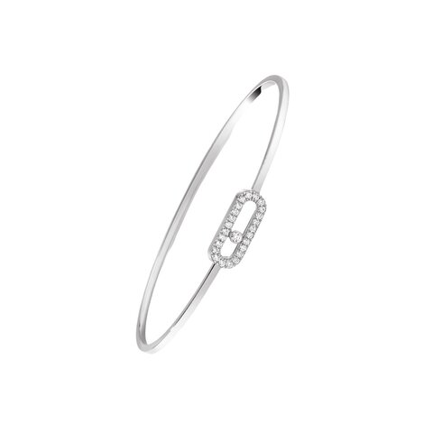 Messika armband in wit goud 18kt met briljant van 0,19 karaat