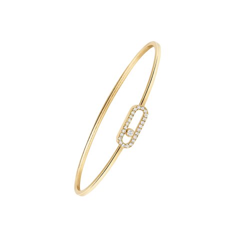 Messika armband in geel goud 18kt met briljant van 0,34 karaat