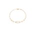 bracelet dinh van en or jaune 18 ct avec brillant de 0.12 carat - thumb