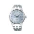 Seiko horloge met een kast in staal, met een wijzerplaat in het blauw en een diameter van 40.5 mm - thumb