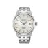 montre Seiko avec un boîtier en acier, un cadran blanc et un diamètre de 40.5 mm - thumb