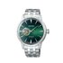 Seiko horloge met een kast in staal, met een wijzerplaat in het groen en een diameter van 40,5 - thumb