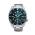 Seiko horloge met een kast in staal, met een wijzerplaat in het blauw en een diameter van 45 mm - thumb