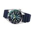 Seiko horloge met een kast in staal, met een wijzerplaat in het blauw en een diameter van 45 mm - thumb