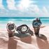 Seiko horloge met een kast in staal, met een wijzerplaat in het blauw en een diameter van 41 - thumb
