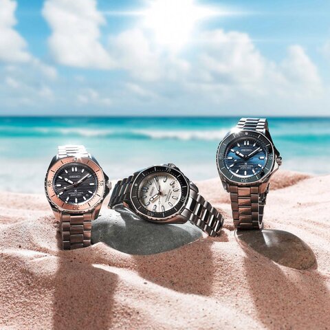 Seiko horloge met een kast in staal, met een wijzerplaat in het grijs en een diameter van 41 mm
