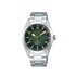 Seiko horloge met een kast in staal, met een wijzerplaat in het groen en een diameter van 38 - thumb