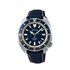 montre Seiko avec un boîtier en acier, un cadran bleu et un diamètre de 42 - thumb