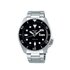 Seiko horloge met een kast in staal, met een wijzerplaat in het zwart en een diameter van 42.5 mm - thumb