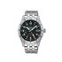 Seiko horloge met een kast in staal, met een wijzerplaat in het zwart en een diameter van 39.5 mm - thumb