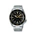 Seiko horloge met een kast in staal, met een wijzerplaat in het zwart en een diameter van 42.5 mm - thumb
