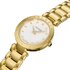 Balmain horloge met een kast in gele pvd-coating, met een wijzerplaat in het wit en een diameter van 33 mm - thumb