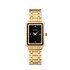 Balmain horloge met een kast in gele pvd-coating, met een wijzerplaat in het zwart en een diameter van 25 x 33 - thumb