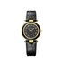 Balmain horloge met een kast in gele pvd-coating, met een wijzerplaat in het zwart en een diameter van 30 mm - thumb