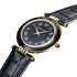 Balmain horloge met een kast in gele pvd-coating, met een wijzerplaat in het zwart en een diameter van 30 mm - thumb