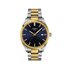 Tissot horloge met een kast in staal, met een wijzerplaat in het blauw en een diameter van 40 - thumb