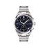 Tissot horloge met een kast in staal, met een wijzerplaat in het blauw en een diameter van 40 - thumb