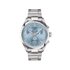 Tissot horloge met een kast in staal, met een wijzerplaat in het blauw en een diameter van 40 - thumb