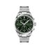 montre Tissot avec un boîtier en acier, un cadran vert et un diamètre de 40 - thumb