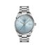 Tissot horloge met een kast in staal, met een wijzerplaat in het blauw en een diameter van 40 - thumb