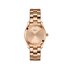 Tissot horloge met een kast in rosé pvd-coating, met een wijzerplaat in het rosé verguld en een diameter van 30 mm - thumb