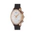 Tissot horloge met een kast in rosé pvd-coating, met een wijzerplaat in het wit en een diameter van 42 mm - thumb