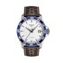 Tissot horloge met een kast in staal, met een wijzerplaat in het wit en een diameter van 42.5 mm - thumb