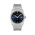 Tissot horloge met een kast in staal, met een wijzerplaat in het blauw en een diameter van 40 - thumb