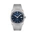 Tissot horloge met een kast in staal, met een wijzerplaat in het blauw en een diameter van 40 - thumb