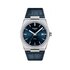 Tissot horloge met een kast in staal, met een wijzerplaat in het blauw en een diameter van 40 - thumb