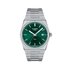 Tissot horloge met een kast in staal, met een wijzerplaat in het groen en een diameter van 40 - thumb