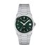 Tissot horloge met een kast in staal, met een wijzerplaat in het groen en een diameter van 35 - thumb