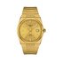 Tissot horloge met een kast in gele pvd-coating, met een wijzerplaat in het geel verguld en een diameter van 40 - thumb