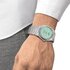 Tissot horloge met een kast in staal, met een wijzerplaat in het groen en een diameter van 40 - thumb