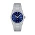 Tissot horloge met een kast in staal, met een wijzerplaat in het blauw en een diameter van 35 mm - thumb
