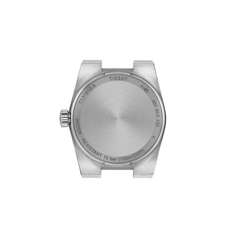 Tissot horloge met een kast in rosé pvd-coating op staal, met een wijzerplaat in het parelmoer en een diameter van 25 mm