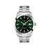 montre Tissot avec un boîtier en acier, un cadran vert et un diamètre de 40 - thumb