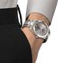 montre Tissot avec un boîtier en titane, un cadran gris et un diamètre de 40 - thumb